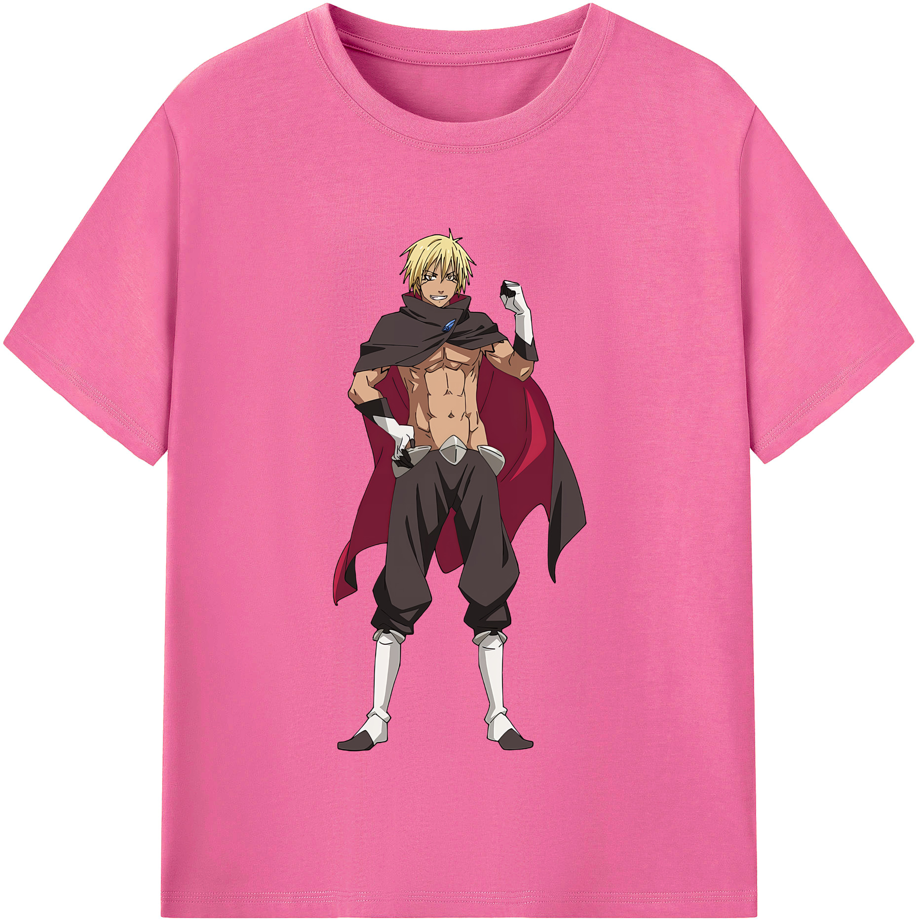 （画像用） 転スラ Regarding Reincarnated to Slime レディースカジュアルプリントTシャツ（綿100％）